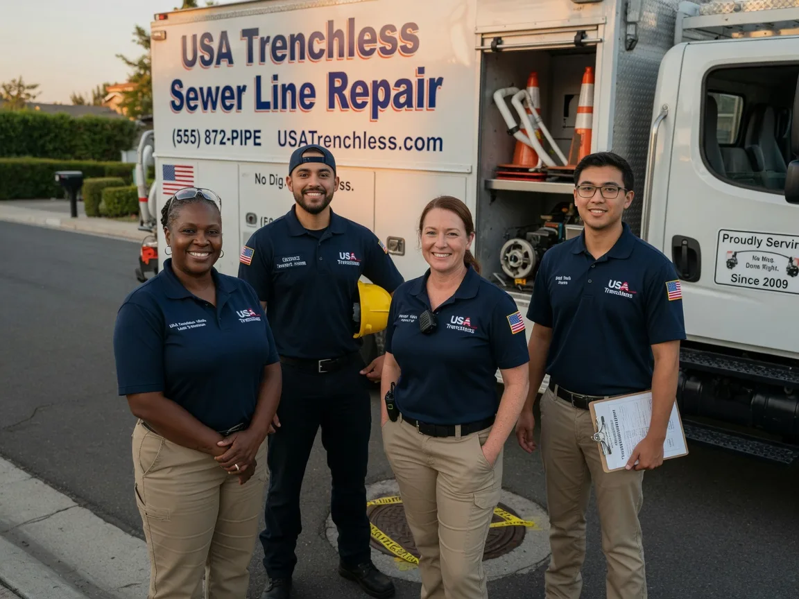 Sewer Line Repair company in Krum, TX